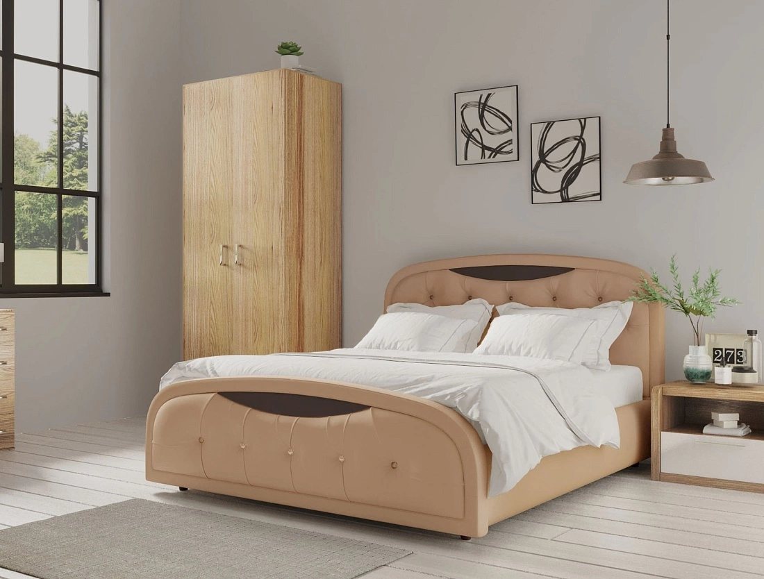 Кровать KRISTALL 5 Beige - Купить по цене 53 050 ₽ в Иванове от  производителя